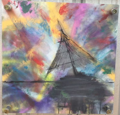 "Wave" by Alfonzo III Apodaco