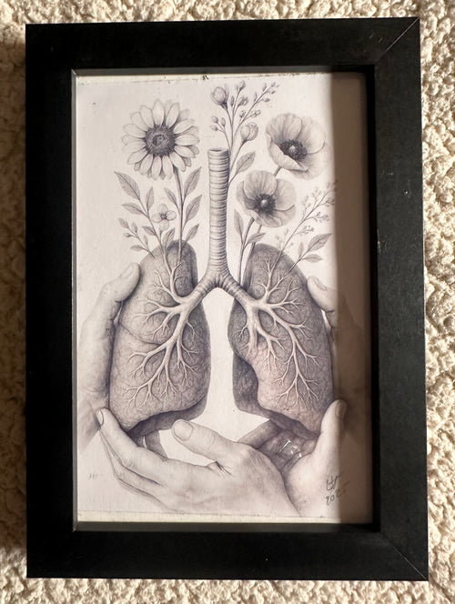 "Handle with care" by Alfonso Apodaca $200
