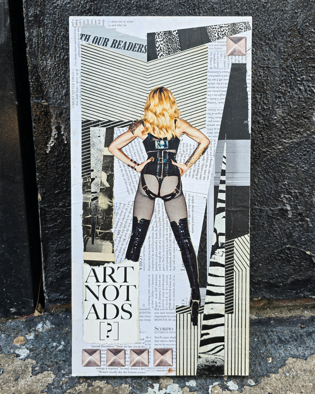 "Art Not Ads" by Kaia Bellanca $100