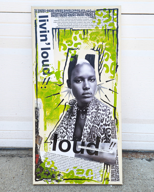 "Livin Loud" by Kaia Bellanca $200