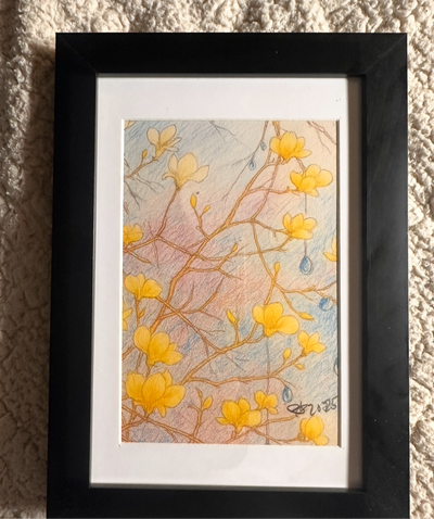 “Blossom” by Alfonso Apodaca $150