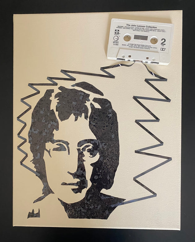 "John Lennon" by Melissa Lanfrankie $250