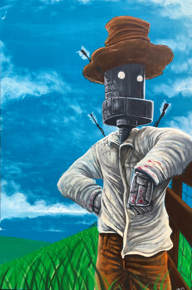 "Open Range" by Chase Fleischman $400