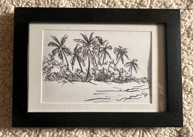 "Paradise" by Alfonso Apodaca $150