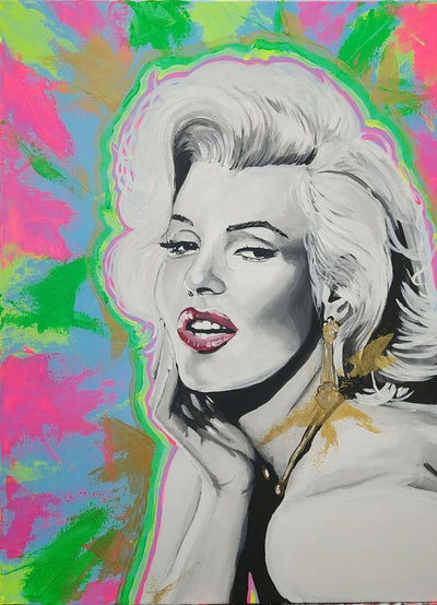 "Marilyn Monroe" by Jesus Delgado $400