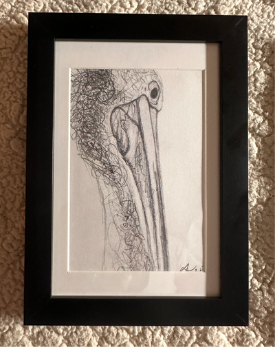 “Big Bird” by Alfonso Apodaca $150
