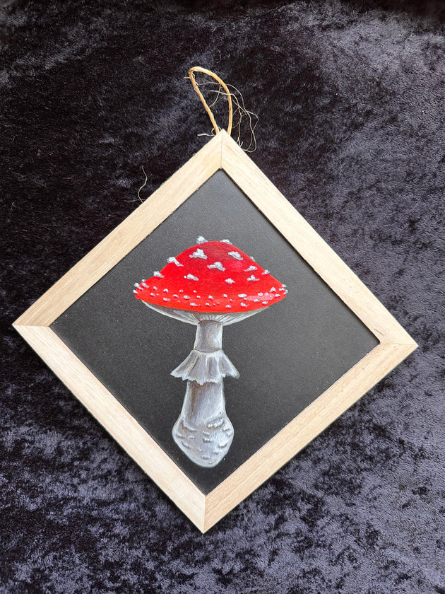 "Amanita Muscaria" by Sarah Curl-Larson $50