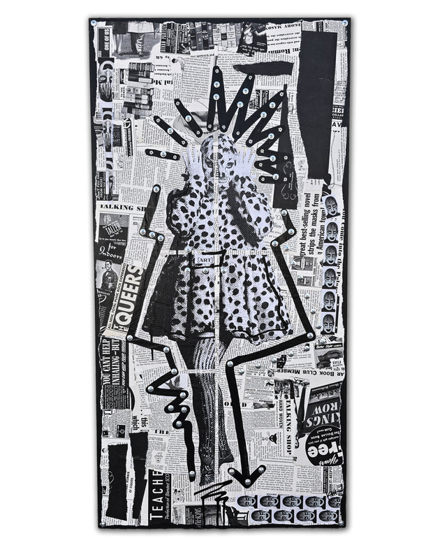 "Self-Made Monster" by Kaia Bellanca $300