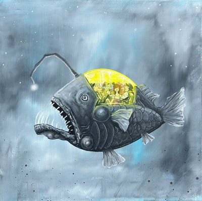 "Deep Sea Voyage" by Chase Fleischman $300