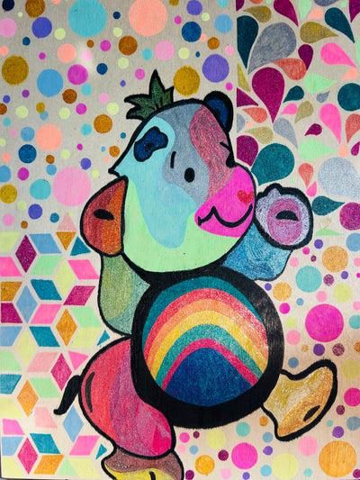 “Cake Bear” by Rochelle Kabilio  $60