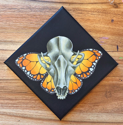 "Fox Skull" by Sarah Curl-Larson $125