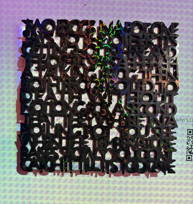 "John's Lament #2" by James Maker $75