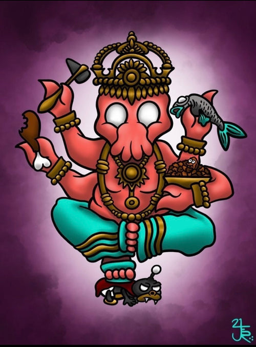 “Why Not Ganesha?” by JesseJFR $50