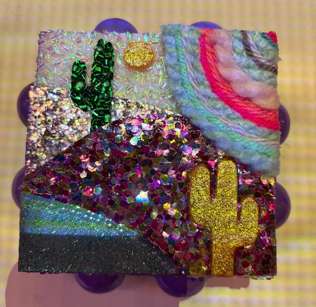 "Wonderblox #8" by Whitney Pollock $85