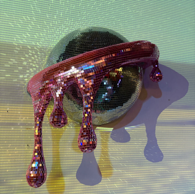 "Disco Drip - Saturn" by Jacqui Milton $375