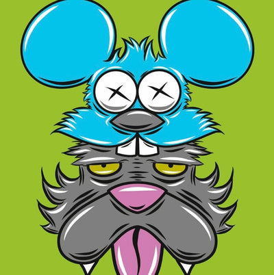 “Mouse Ears: Itchy & Scratchy”  by JesseJFR $50