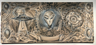 "E Pluribus Alien" by Izk Davies $1875