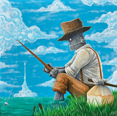 "Gone Fishin' " by Chase Fleischman $600