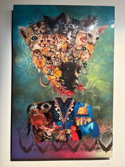 “THE FELINE PRINCE” by Jerod “DTOX” Davies $1500