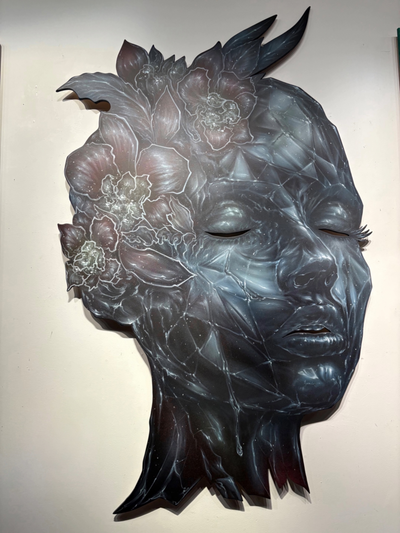 "The Obsidian Oracle"  (Gaia Entity No. 3) by Jerod “DTOX” Davies $2500