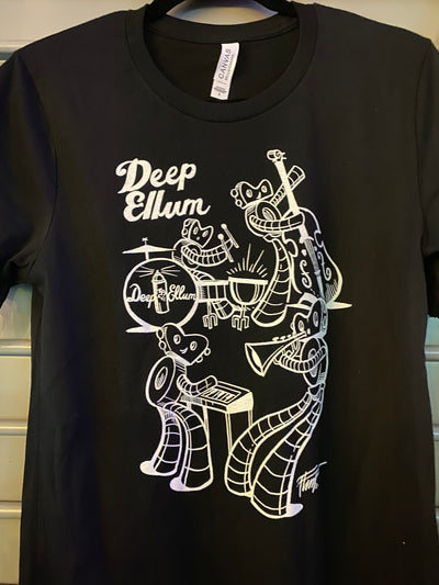 Traveling Man Band black t-shirt $25