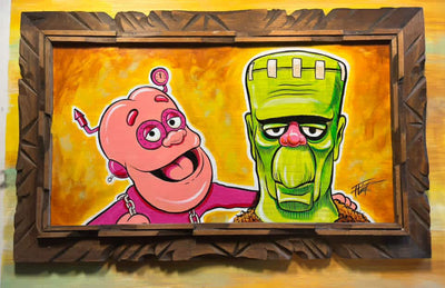 “Fang n Berry“ by William ‘Bubba’ Flint $175
