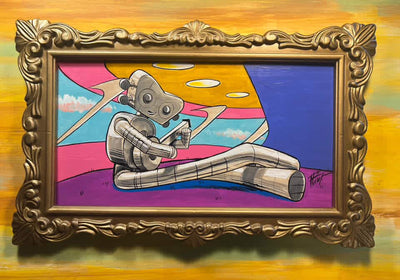 “Traveling Man’s Pad“ by William ‘Bubba’ Flint $100