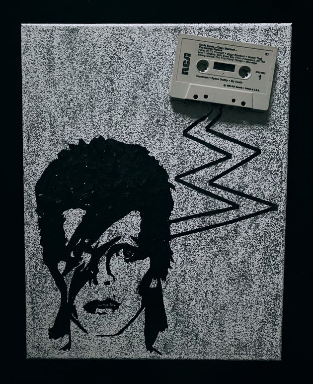 "David Bowie" by Melissa Lanfrankie $250