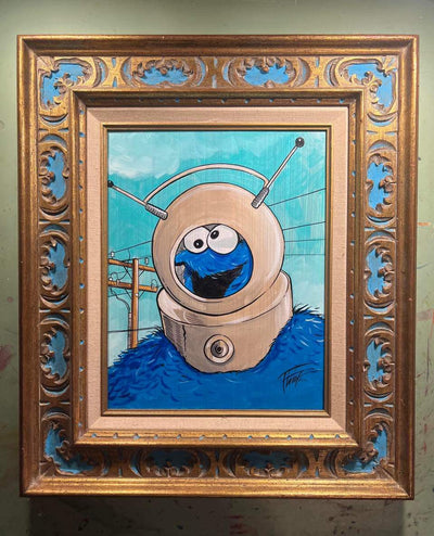"Robot Cookie Monster" by William 'Bubba' Flint $175