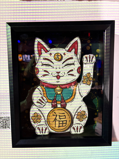 "Maneki Neko II" by Erin Curry $200