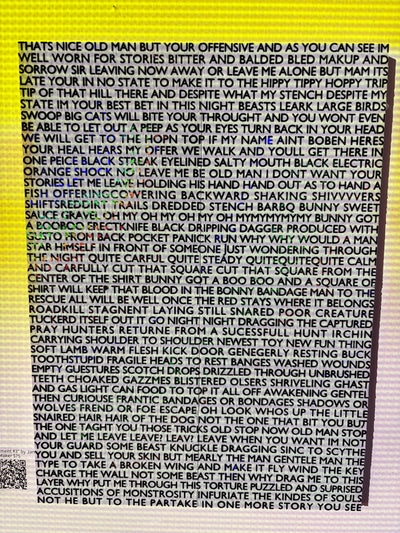 "John's Lament #3" by James Maker $75