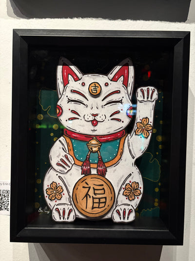 "Maneki Neko II" by Erin Curry $200