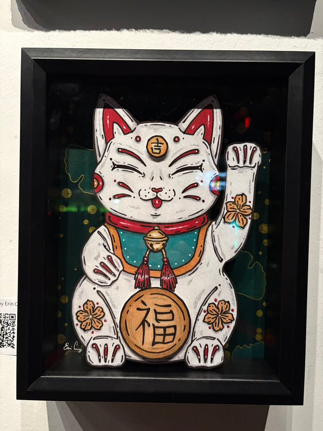 "Maneki Neko II" by Erin Curry $200