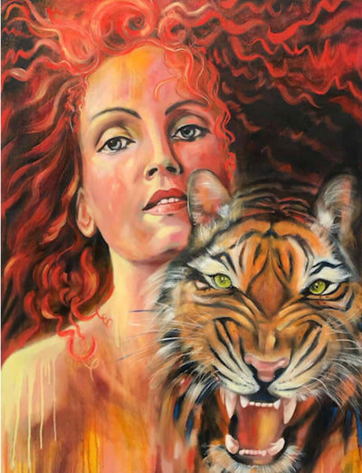 "In The Eye Of The Tiger" by Andrea Chudoba $3,490