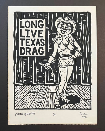 “Yass Queen“ by Jack Daw $75