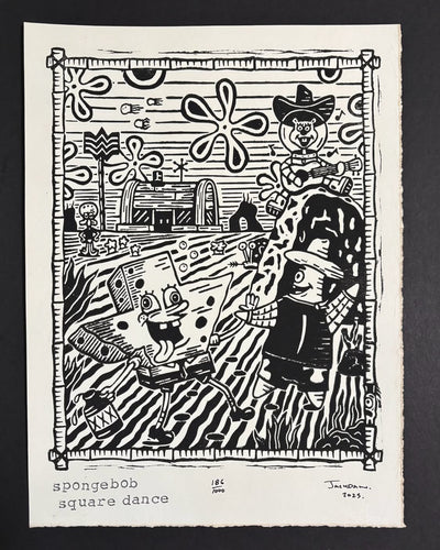 “SpongeBob SquareDance“ by Jack Daw $75