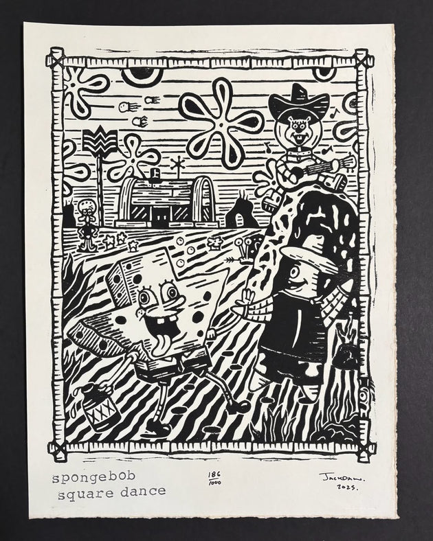 “SpongeBob SquareDance“ by Jack Daw $75