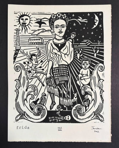 “Frida“ by Jack Daw $75