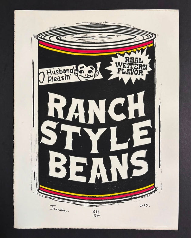 “Beans“ by Jack Daw $75