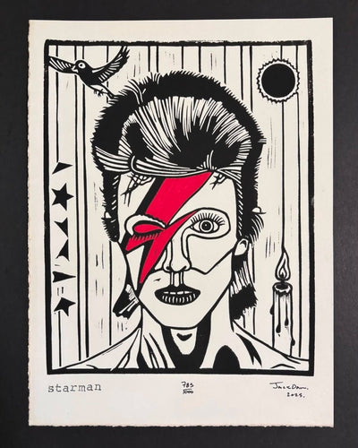 “Starman“ by Jack Daw $75