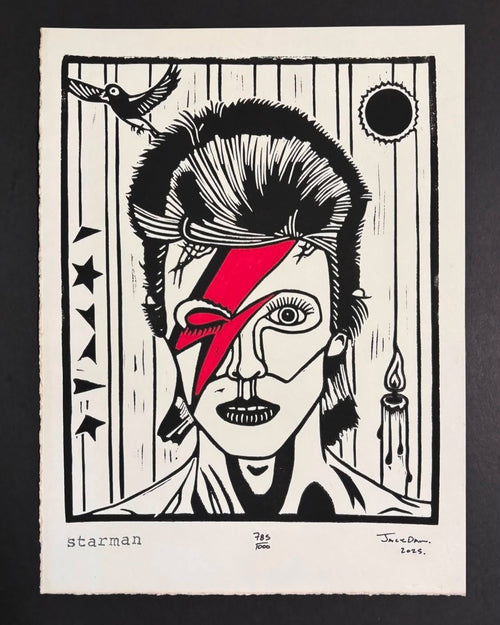 “Starman“ by Jack Daw $75