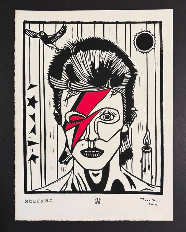 “Starman“ by Jack Daw $75
