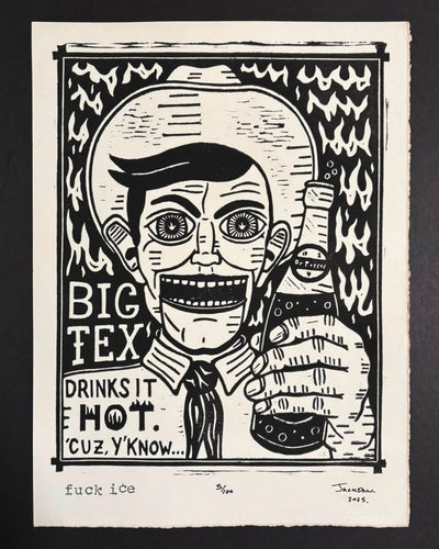 “Fuck ICE“ by Jack Daw $75