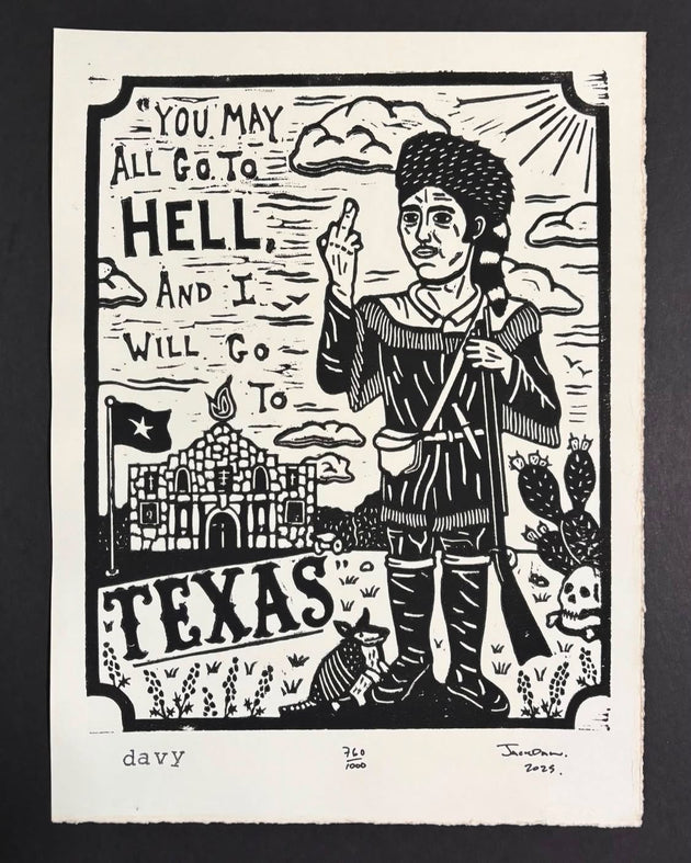 “Davy“ by Jack Daw $75