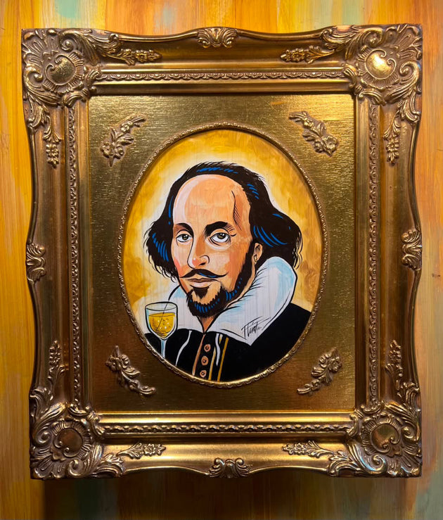 “Shakespeare” by William ‘Bubba’ Flint $100