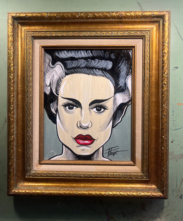 "Bride of Frankenstein" by William 'Bubba' Flint $125