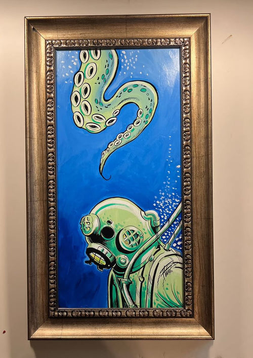 “Diver” by William ‘Bubba’ Flint $150