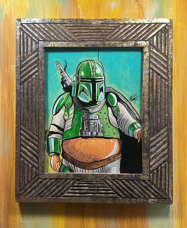 “Boba Fat” by William ‘Bubba’ Flint $125