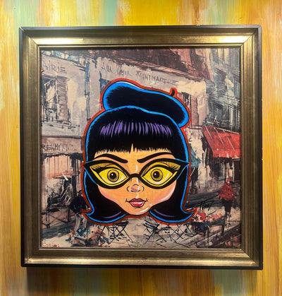 “Beat Girl” by William ‘Bubba’ Flint $150