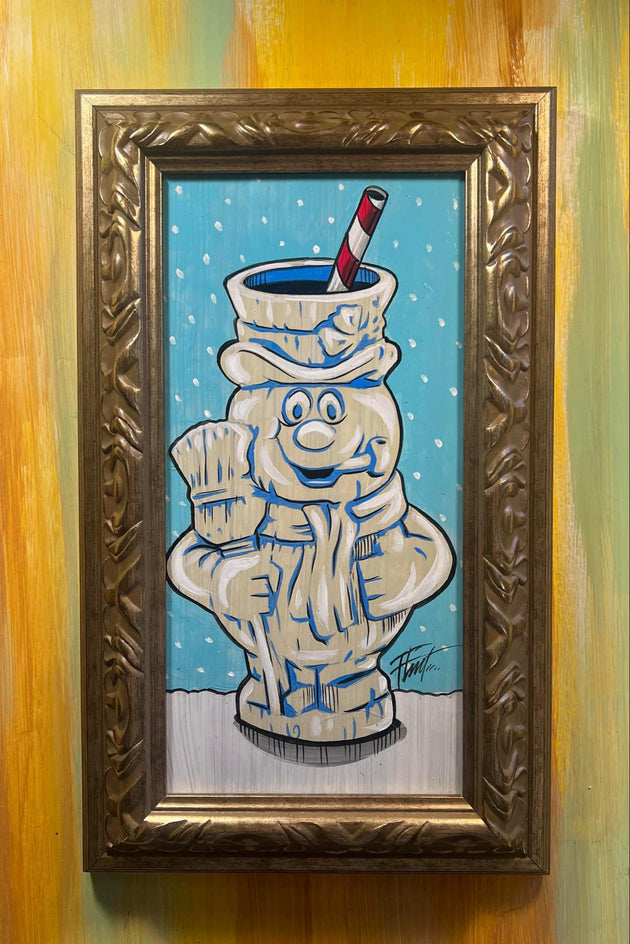 “Frosty” by William ‘Bubba’ Flint $100